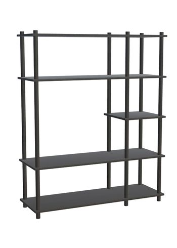 Woud - Librería - Elevate Shelving System - System 7