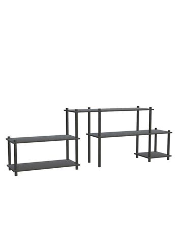 Woud - Reol - Elevate Shelving System - System 8