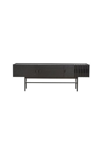 Woud - Sideboard - Array sideboards - 150 cm / Black painted Oak w. Black legs