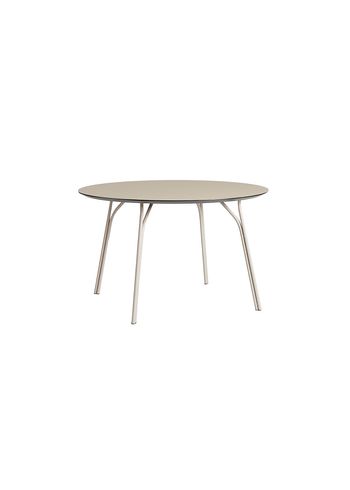 Woud - Mesa de jantar - Tree Dining Table - Tabletop: Beige / Legs: Beige - Ø120