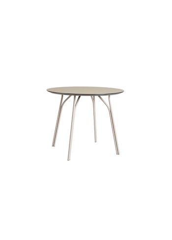 Woud - Mesa de jantar - Tree Dining Table - Tabletop: Beige / Legs: Beige - Ø90