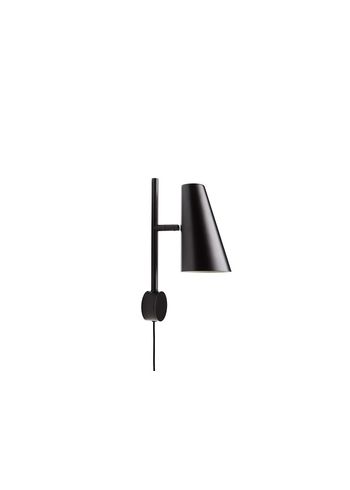 Woud - Seinävalaisin - Cono wall lamp - Black