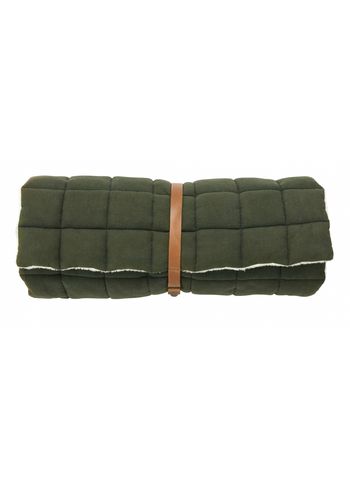 Yoga - Simple Days - Yoga mattress - YIN YOGA Mattress Med Pels - Dark Green