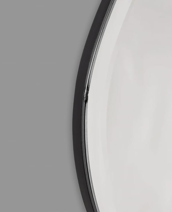 Ferm Living - Pond Mirror - Small - Dark Chrome