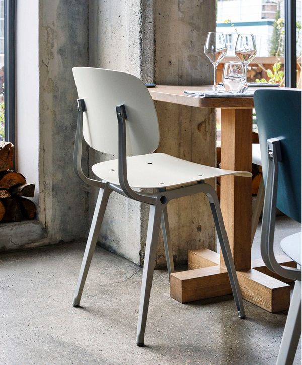 HAY - Revolt - Dining chair - Black Steel / Black