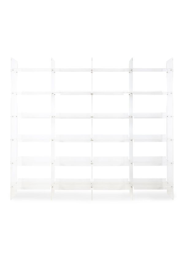 HKLiving - Acrylic Cabinet - Libreria - Clear - 240 cm