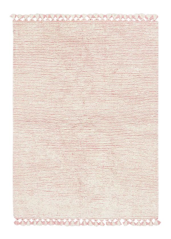 Lorena Canals Tappeto Lavabile Woolable Rug S - Koa Pink - Lana - (80x140  cm) unisex (bambini)