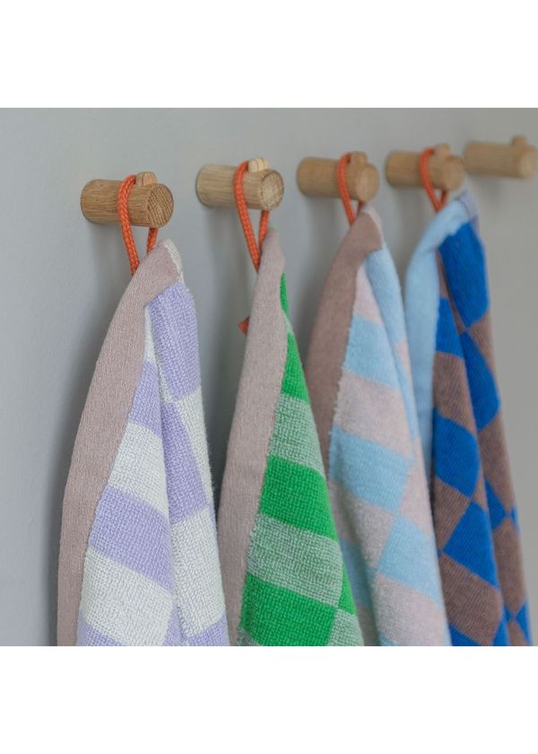 Mette Ditmer - RETRO Bath Classic green Handtuch - - Towel