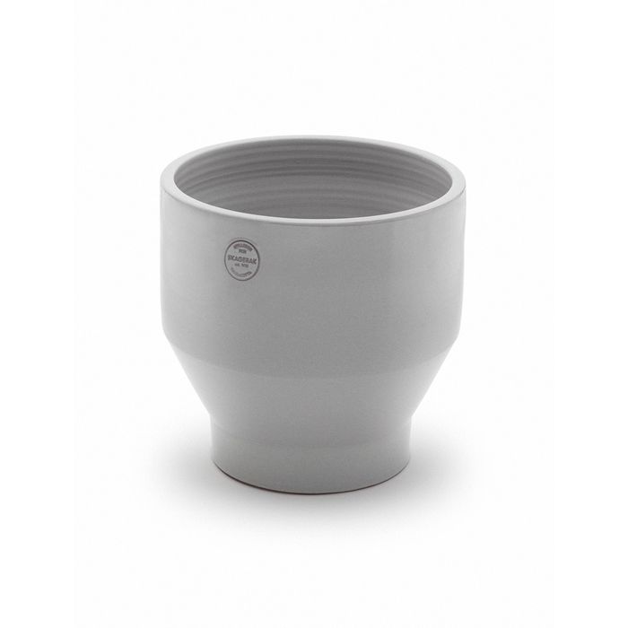 Skagerak - Edge Pot - Behälter - Light Grey / Ø35xH34 / Outdoor