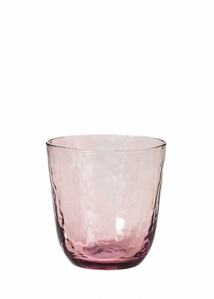 Broste CPH - Hammered Glass - Glass - Purple - 33,5 cl