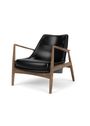 Audo Copenhagen - Fraldas de pano - The Seal Lounge Chair Low Back - Oiled Natural Oak / Dakar 0329