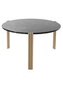 AYTM - Coffee Table - TRIBUS coffee table - Small - Light Sand/Black