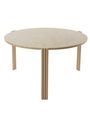 AYTM - Tavolino da caffè - TRIBUS coffee table - Large - Light Sand/Black