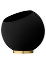 AYTM - Blumentopf - Globe Flower Pot - Black XS