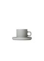 Blomus - Cup - Set of 2 Coffee Cups - 4 pcs. - Pilar - Agave Green