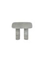 Blomus - Bijzettafel - Volos Side Table - Round - Silver Travertine