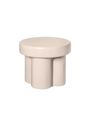 Blomus - Hocker - Toru Ceramic Stool - Low - Elephant Skin