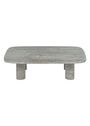 Blomus - Coffee Table - Volos Coffee Table - Round - Silver Travertine