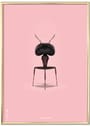 Brainchild - Poster - Classic poster - pink ant - No frame