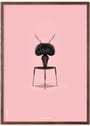 Brainchild - Poster - Classic poster - pink ant - No frame