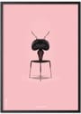 Brainchild - Affisch - Classic poster - pink ant - No frame