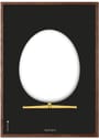 Brainchild - Cartaz - Design Sketch Egg Poster - Black - No Frame