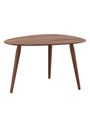 Bruunmunch - Coffee Table - PLAYtrioval - Oak, natural oil L68