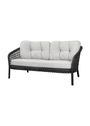 Cane-line - Lounge sofa - Ocean Large 2-pers. Sofa - Cane-line Soft Rope, Dark Gr