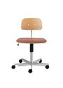 Engelbrechts - Chair - KEVI 2064 plus - Black/polished chrome