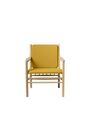 FDB Møbler / Furniture - Lounge stoel - J147 - Fauteuil - Eiken / Natuur / Donkergrijs