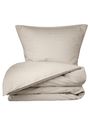FDB Møbler / Furniture - Sängkläder - R34 - Tulipan - Sengesæt m. knapper - Hvid