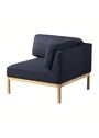 FDB Møbler / Furniture - Couch - L37, 7-9-13, Corner Right - Onyx 70
