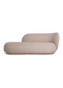 Ferm Living - 3 Person sofa - Rico Divan R - Tonus - 508 Light Blue