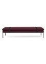 Ferm Living - Daybed - Turn Daybed - Black - Grain - Cashmere - Black Leather