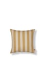 Ferm Living - - Strand Outdoor Cushion Cover - - Carob Brown/Parchme