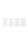 Ferm Living - Glass - Ripple Verrines (Set of 4) - Smoked Grey