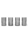 Ferm Living - Glass - Ripple Verrines (Set of 4) - Clear