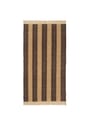 Ferm Living - Teppich - Ives Rug - 140 x 200 - Tan/Chocolate