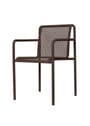 Ferm Living - Gartenstuhl - Dapple Chair With Arms - Cashmere