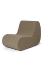 Ferm Living - Garden chair - Rouli Center Module Pure Bouclé - Off-white