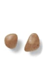 Ferm Living - Krokar - Cairn Hooks - Set Of 2 - Set of 2 - Dark Brown