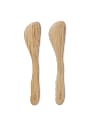 Ferm Living - Nôž - Cairn Butter Knives - Set Of 2 - Set of 2 - Dark Brown