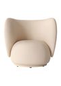 Ferm Living - Sillón - Rico Lounge Chair - Bouclé - Off-White