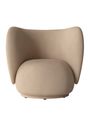 Ferm Living - Nojatuoli - Rico Lounge Chair - Bouclé - Off-White