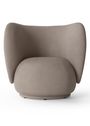 Ferm Living - Armchair - Rico Lounge Chair - Bouclé - Off-White