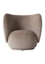 Ferm Living - Fotel - Rico Lounge Chair - Bouclé - Off-White