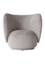 Ferm Living - Nojatuoli - Rico Lounge Chair - Bouclé - Off-White