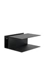 Ferm Living - Mesa de noche - Lager Bedside Table - Aluminium