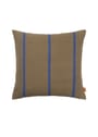 Ferm Living - Copri cuscino - Grand Cushion Cover - Off-white/Chocolat