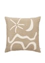 Ferm Living - Cushion cover - Kove Applique Cushion Cover - Elm Green